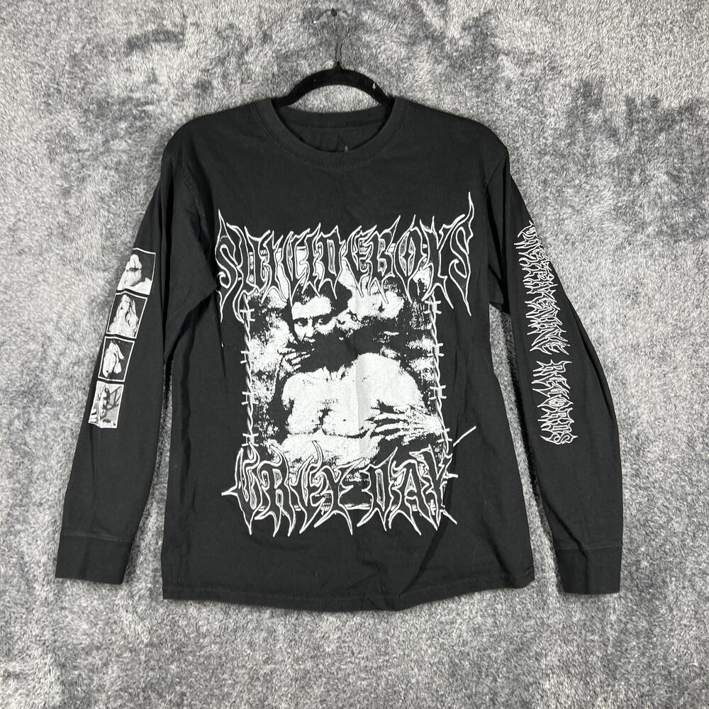 Suicideboys Shirt Mens M Black Long Sleeve Graphic G59 Records Tagless